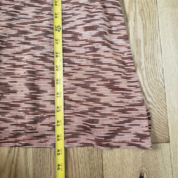 CL🚨 LuLaRoe Marled Cardigan Duster Vest size Medium Brown Cream Gray - Picture 4 of 9
